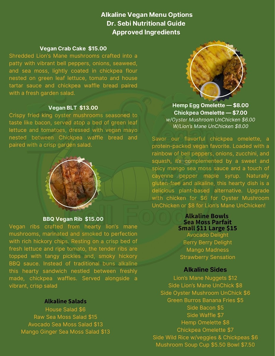 Menu Beyond Vegan Cell Food-7