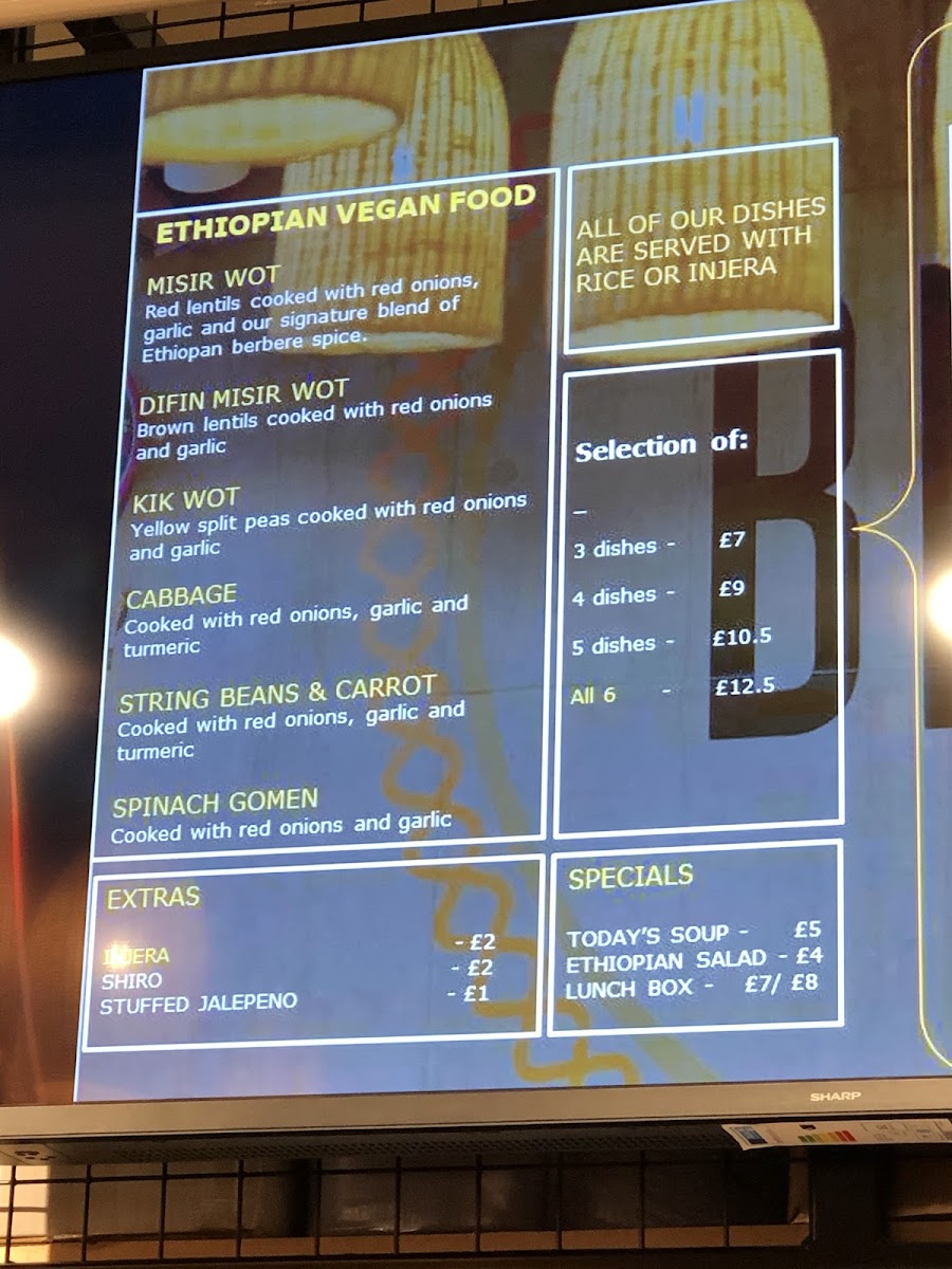 Menu Beza Ethiopian Food-4