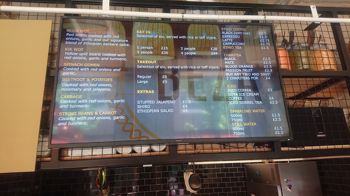 Menu Beza Ethiopian Food-7