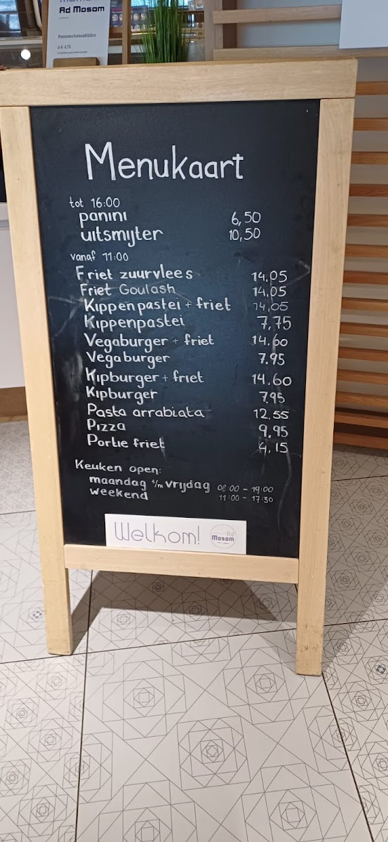 Menu Bezoekersrestaurant Mumc+-1