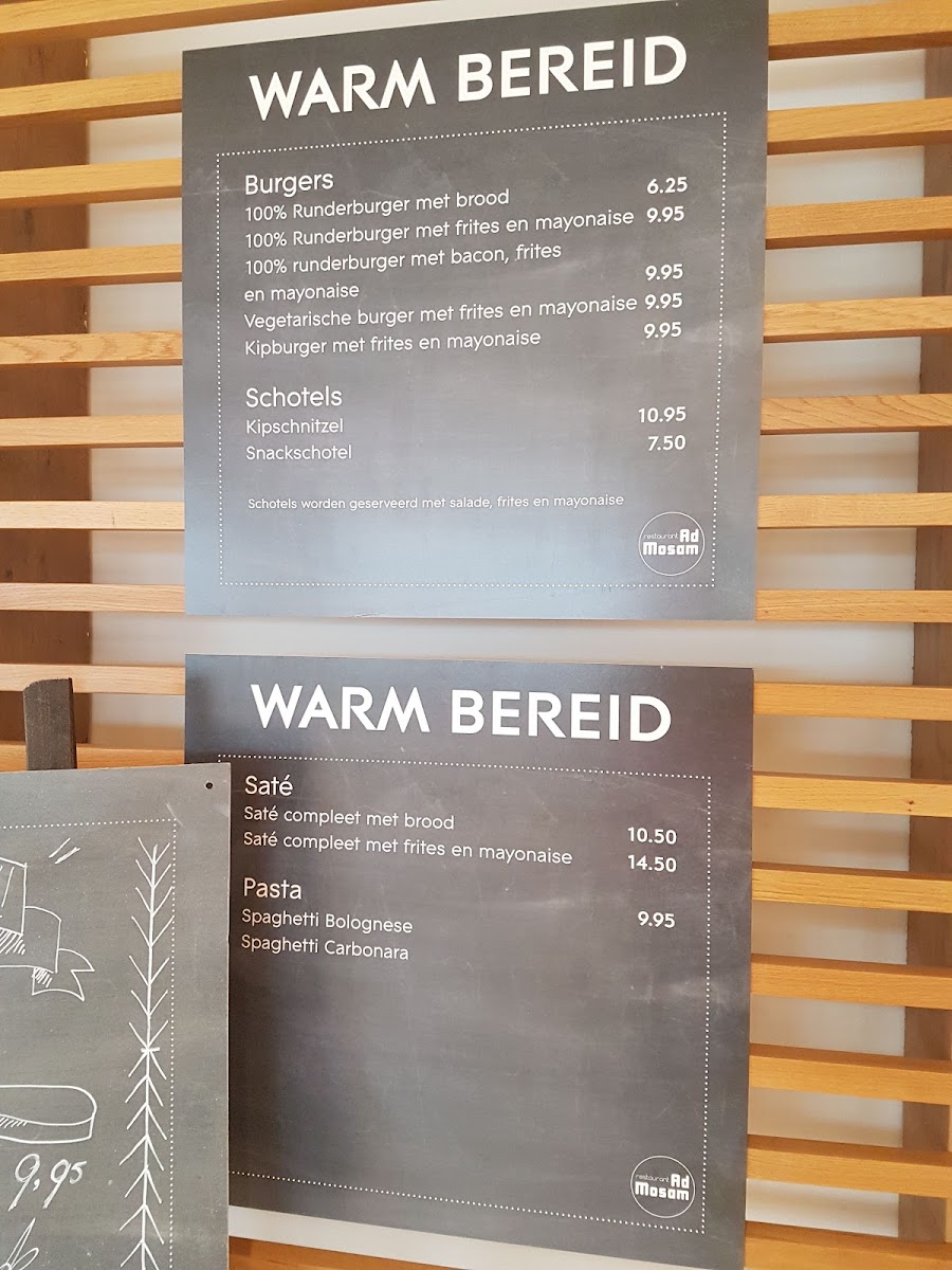 Menu Bezoekersrestaurant Mumc+-2