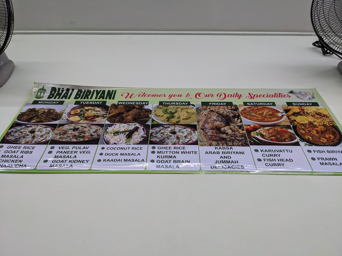 Menu Bhai Biriyani Pte Ltd-5