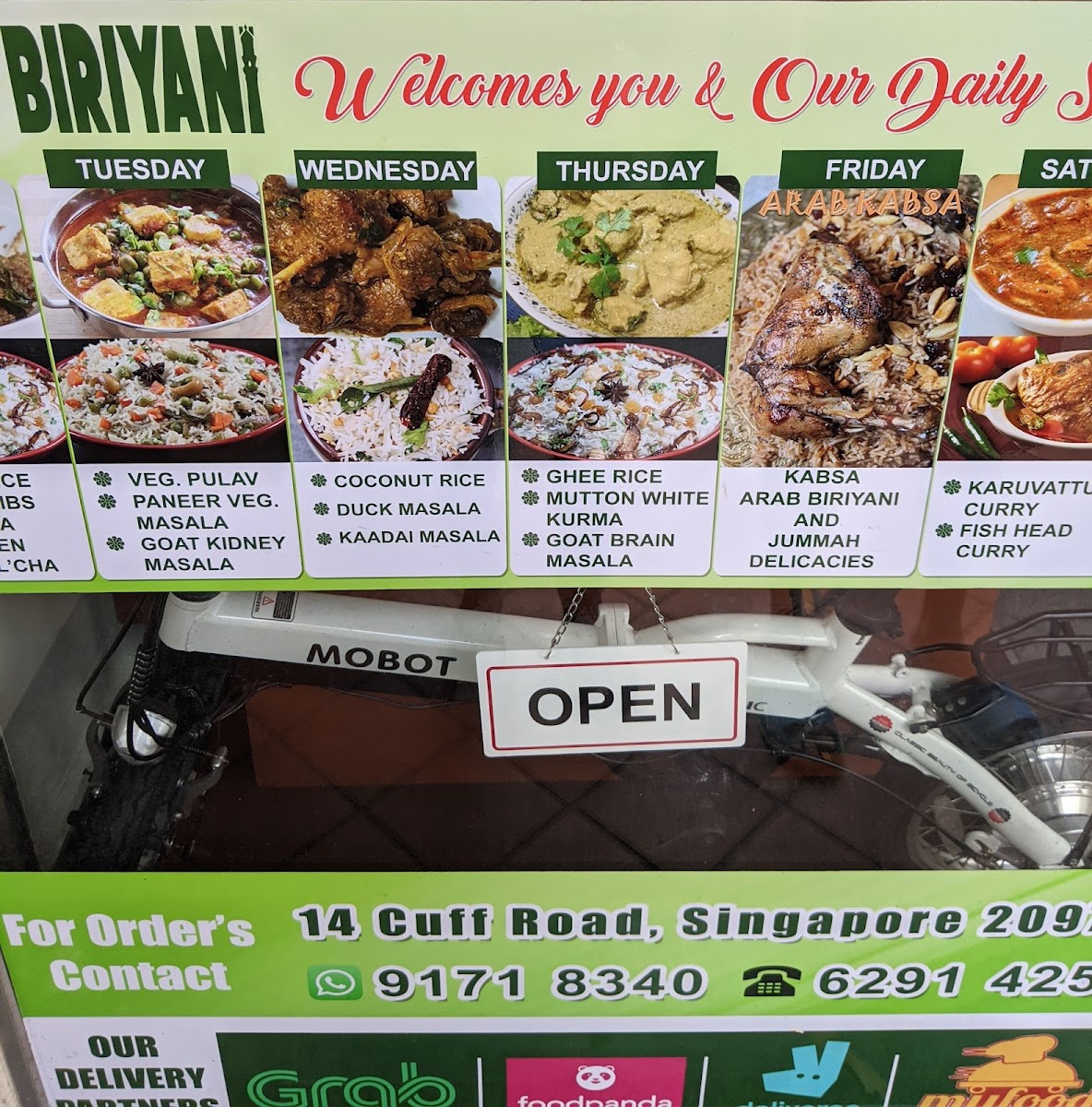 Menu Bhai Biriyani Pte Ltd-7