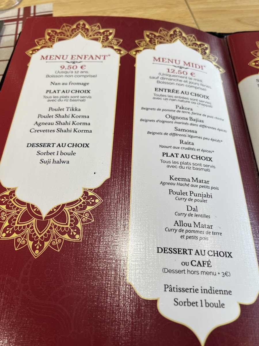Menu Bharati-1