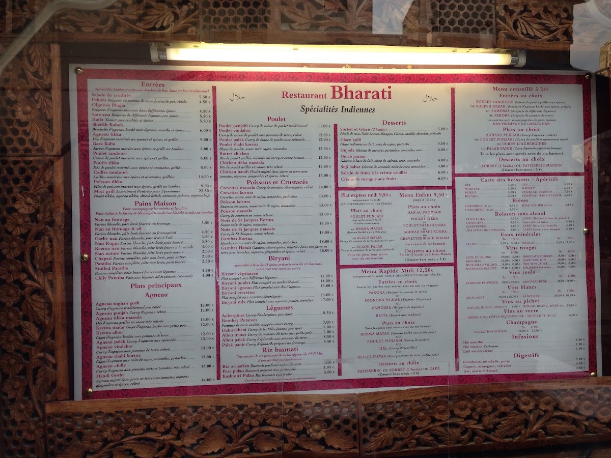 Menu Bharati-2