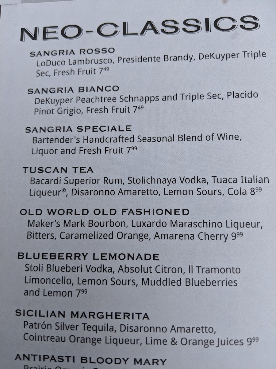 Menu Biaggi's Ristorante Italiano-5