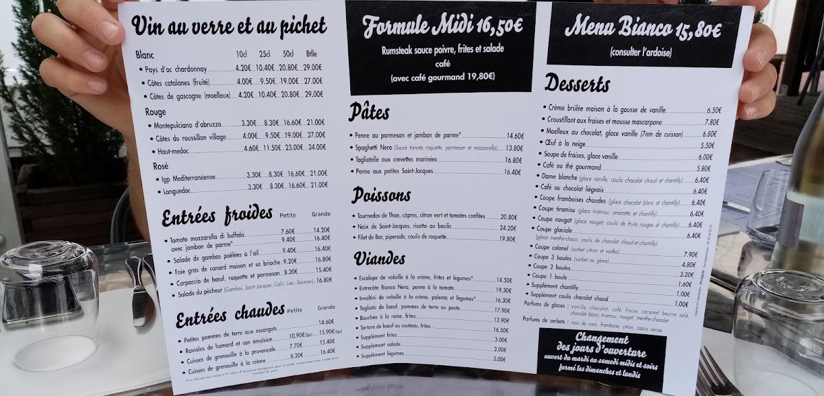 Menu Bianco Nero-2