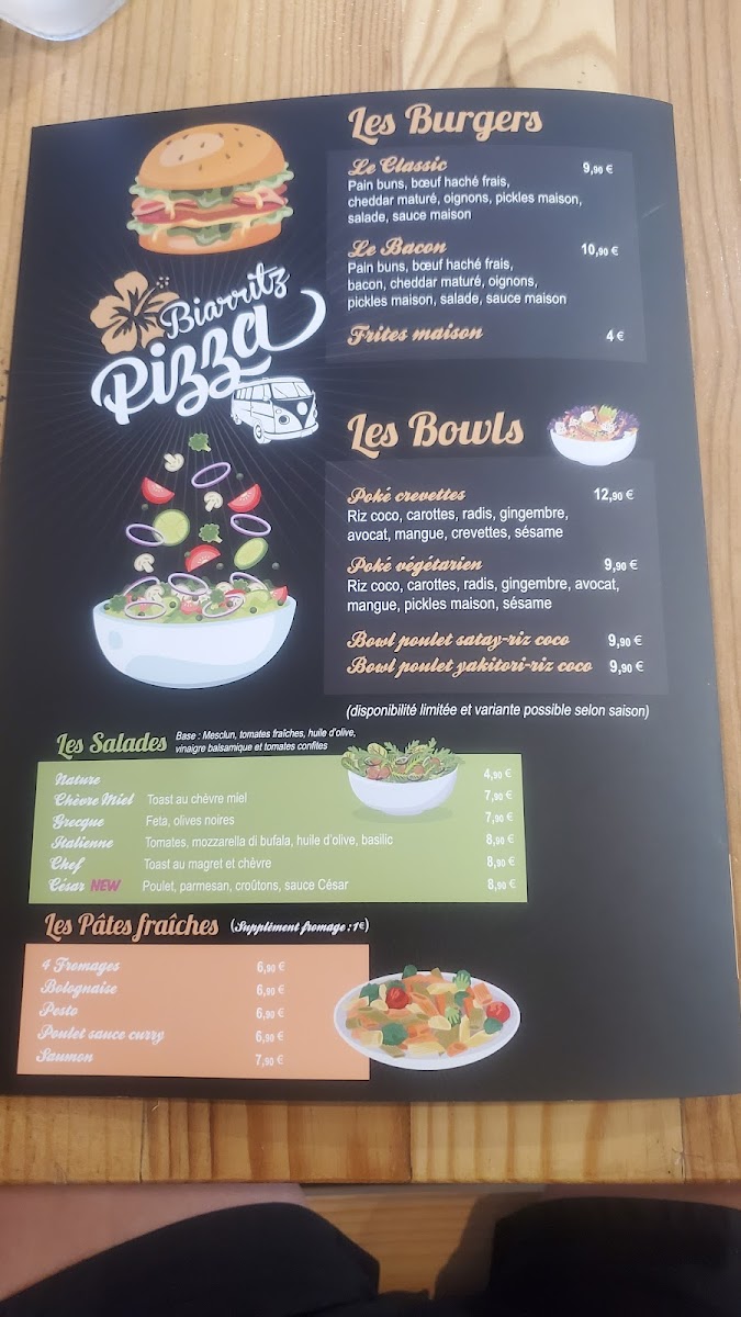 Menu Biarritz Pizza-4