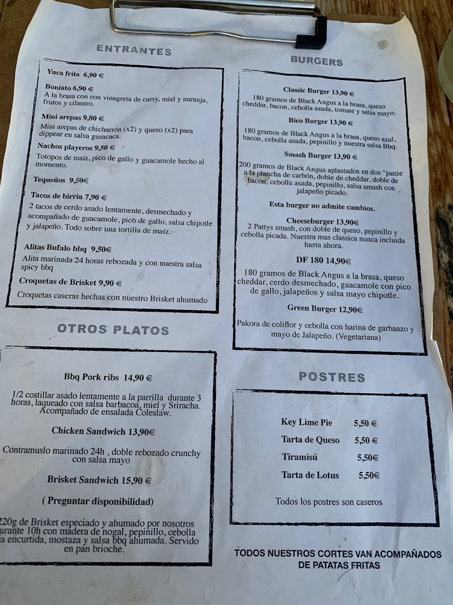 Menu Bico Beach-3