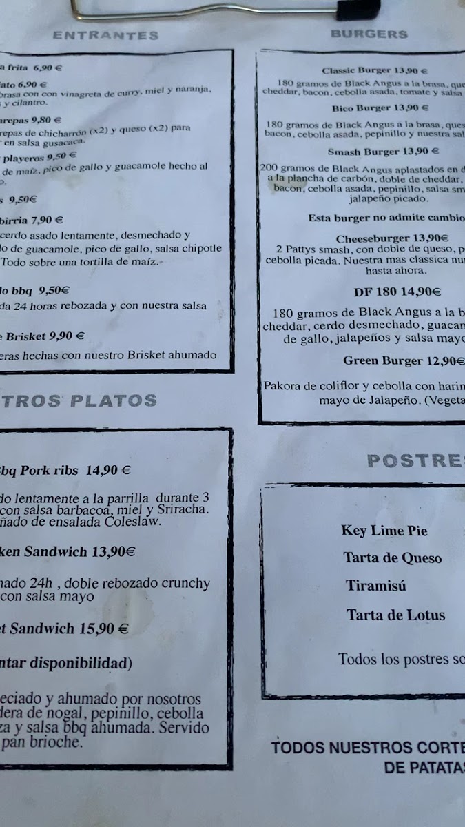 Menu Bico Beach-4