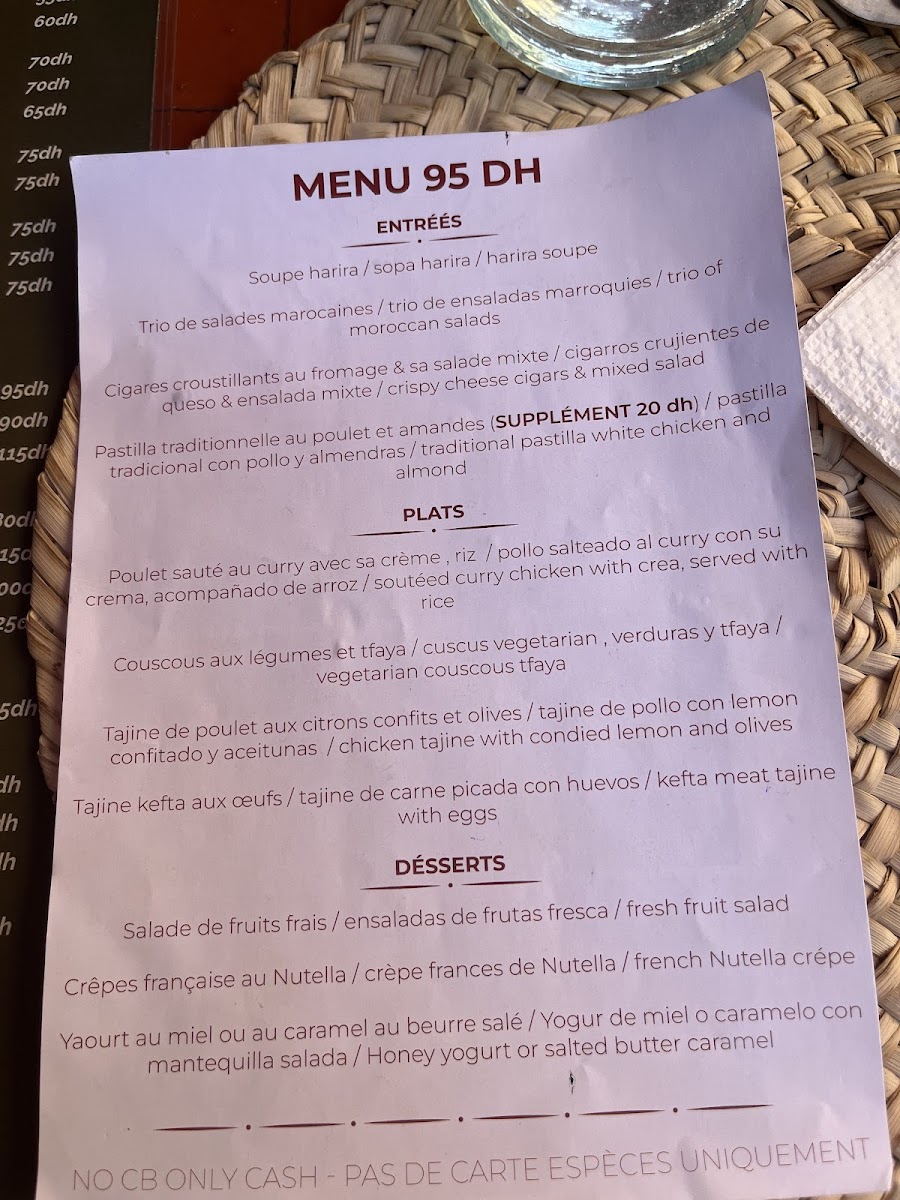 Menu Bien Venu-3