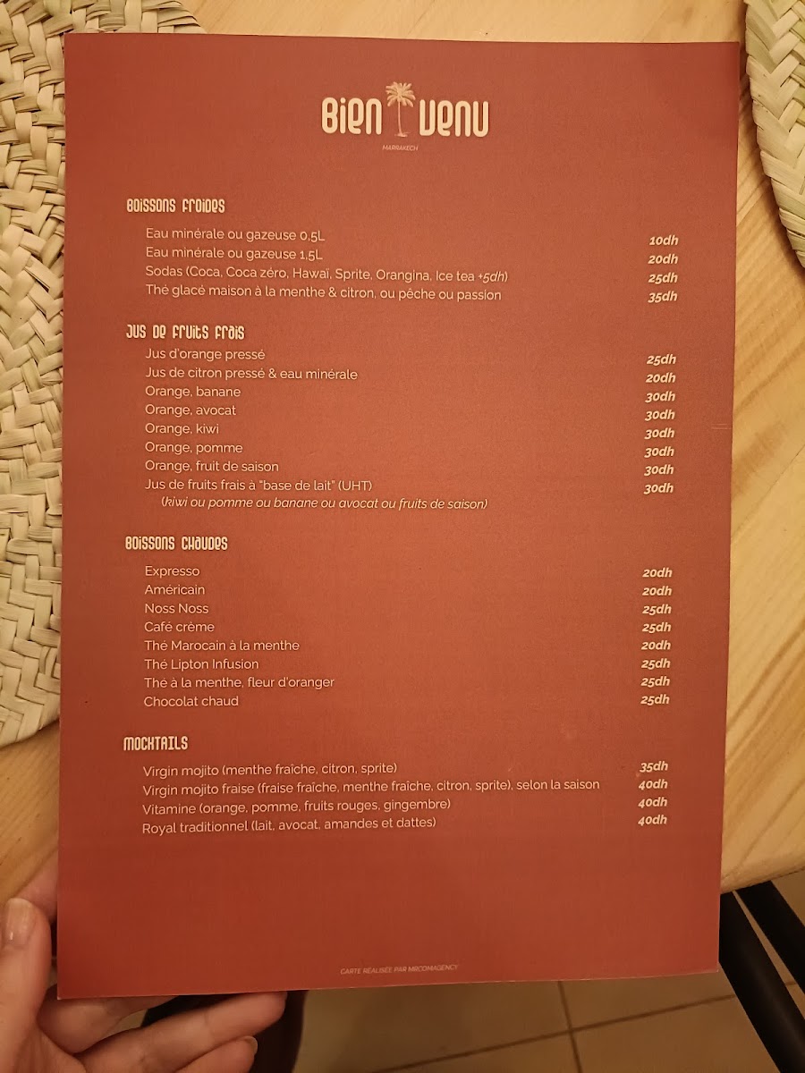 Menu Bien Venu-5