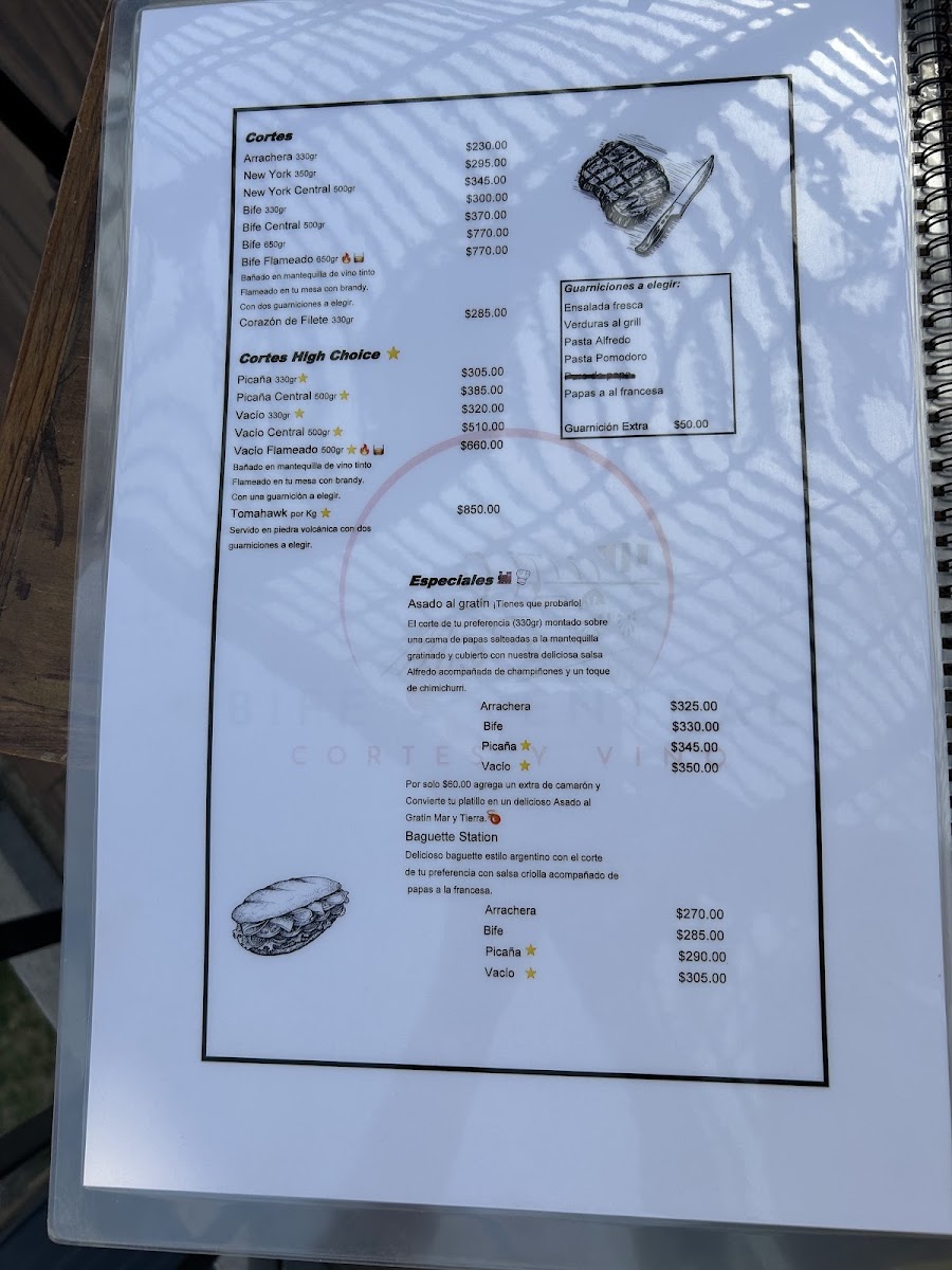 Menu Bife's Central Cortes Y Vino-4