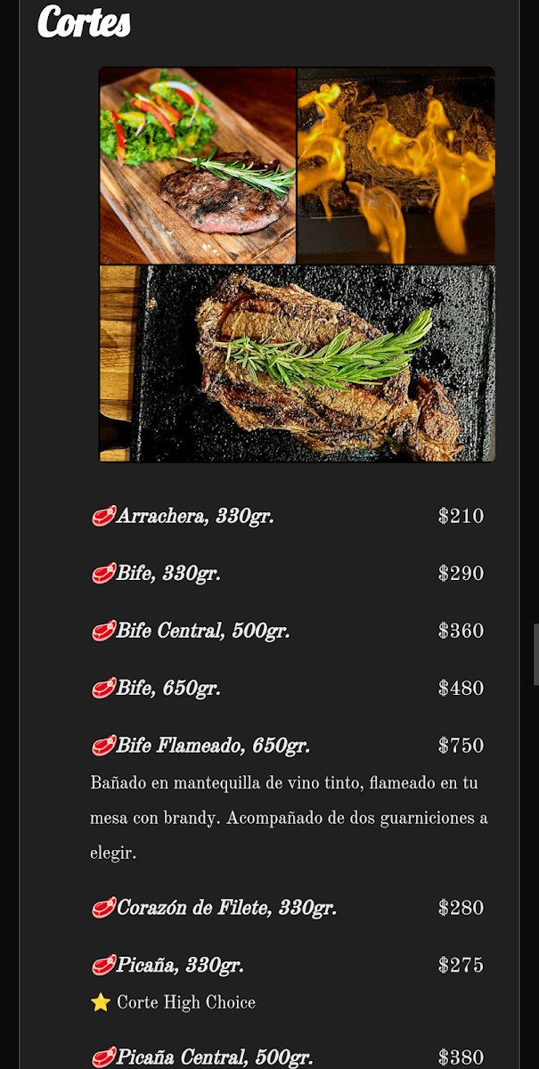 Menu Bife's Central Cortes Y Vino-6