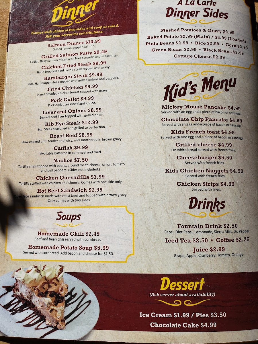 Menu Big Buffalo Grill-10