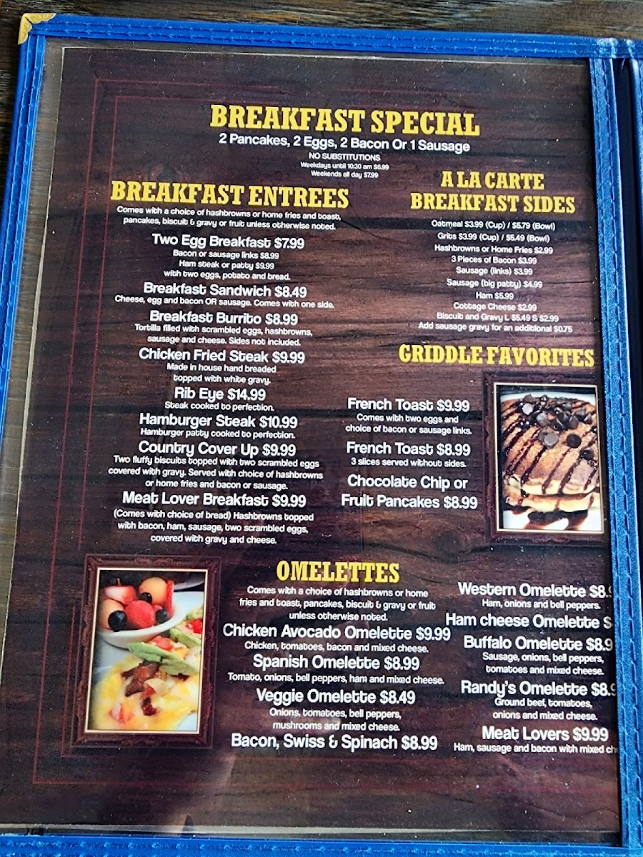 Menu Big Buffalo Grill-2