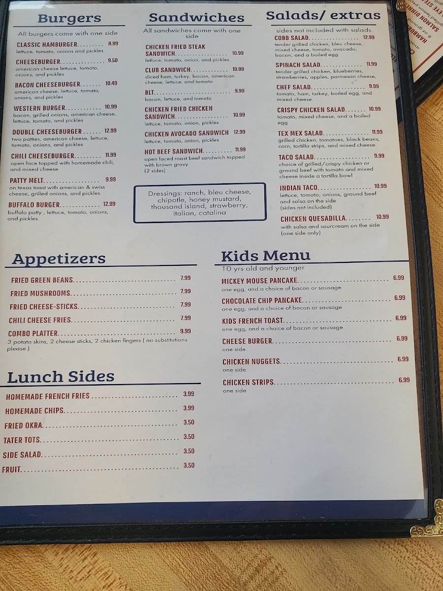 Menu Big Buffalo Grill-6