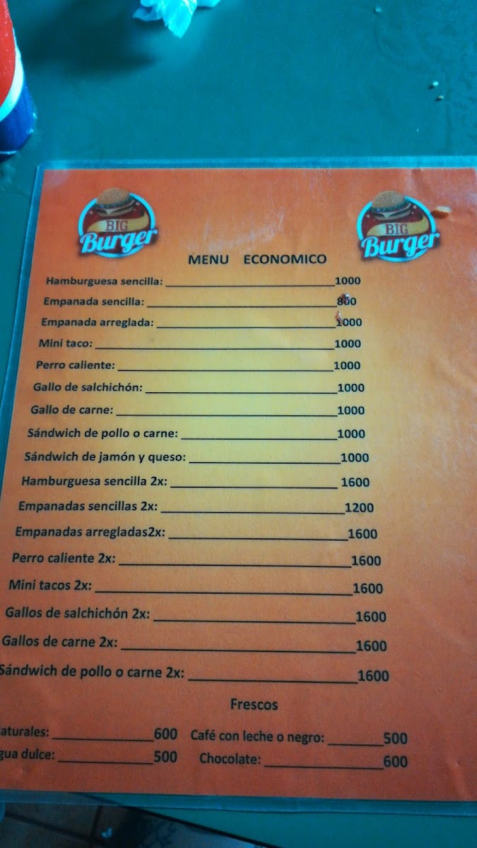 Menu Big Burger-5