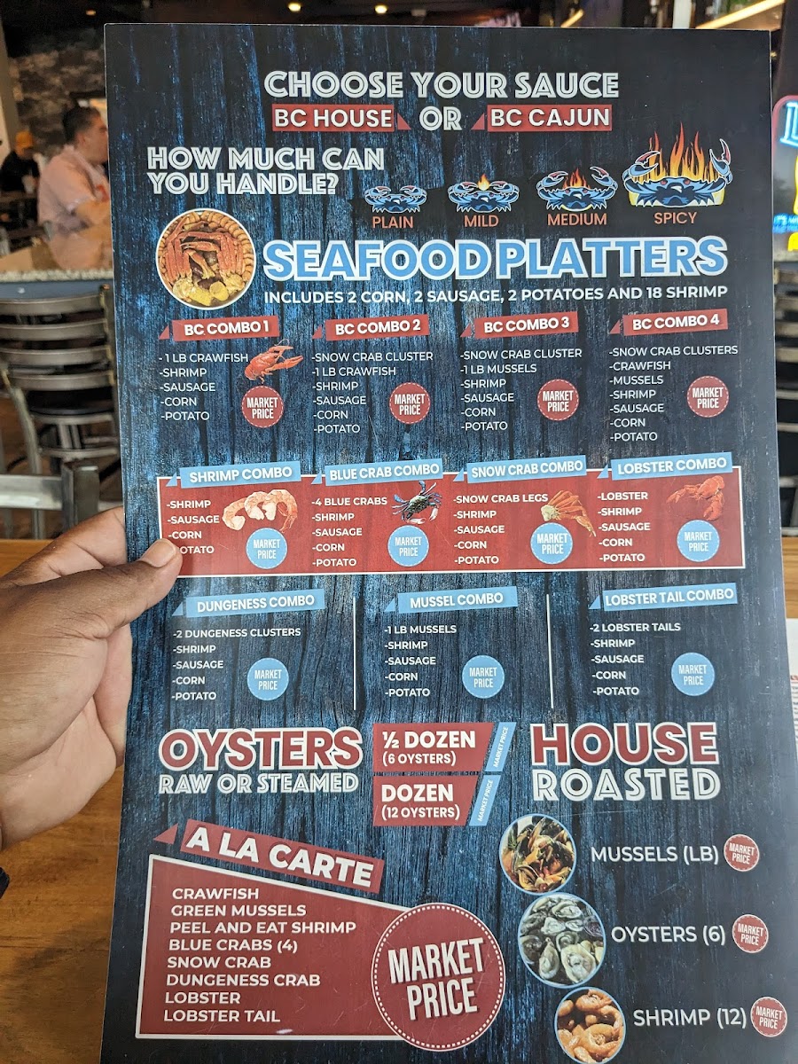 Menu Big Crab Baymeadows-7