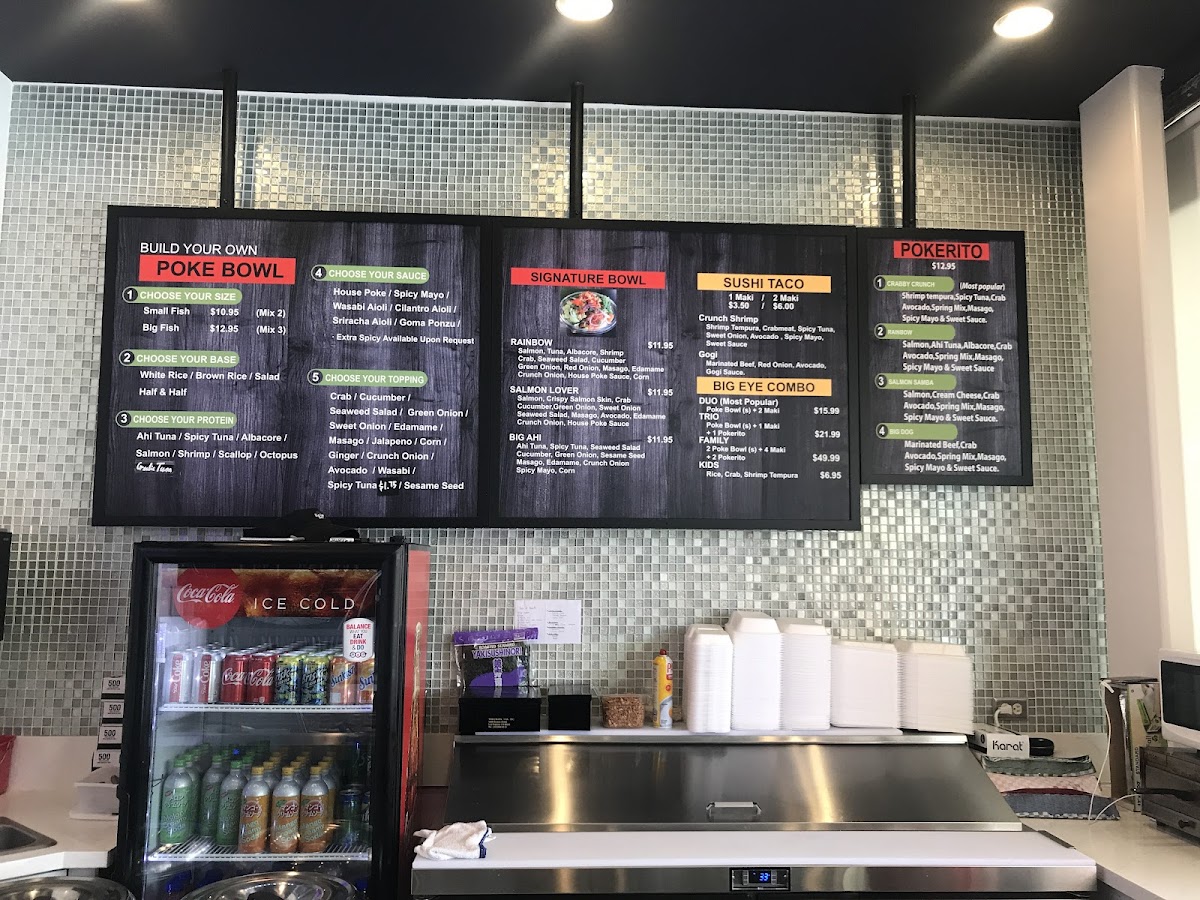Menu Big Eye Poke-8