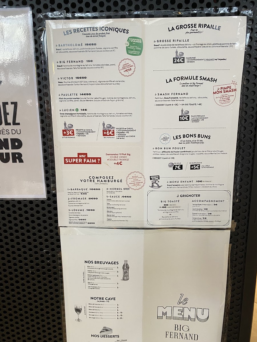 Menu Big Fernand-10