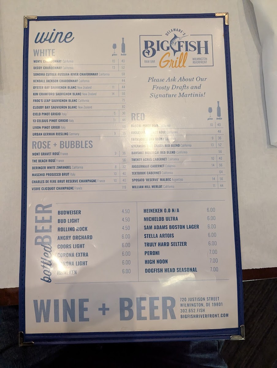 Menu Big Fish Grill On The Riverfront-4