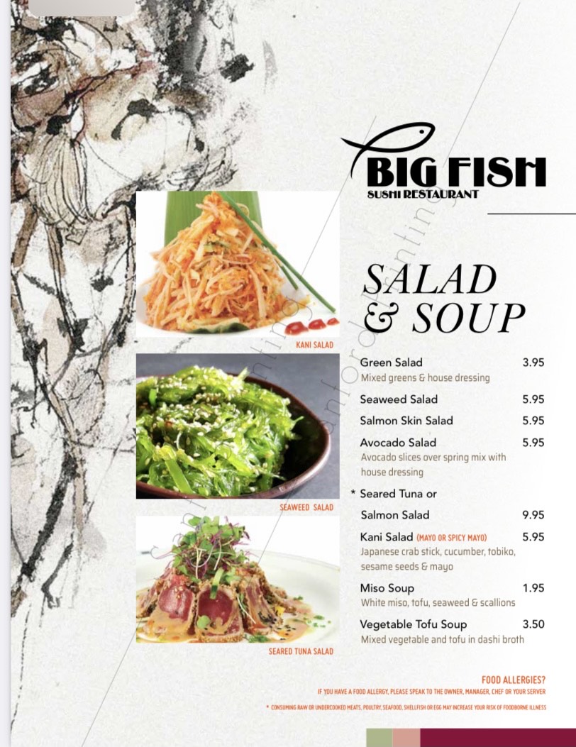 Menu Big Fish Sushi-9