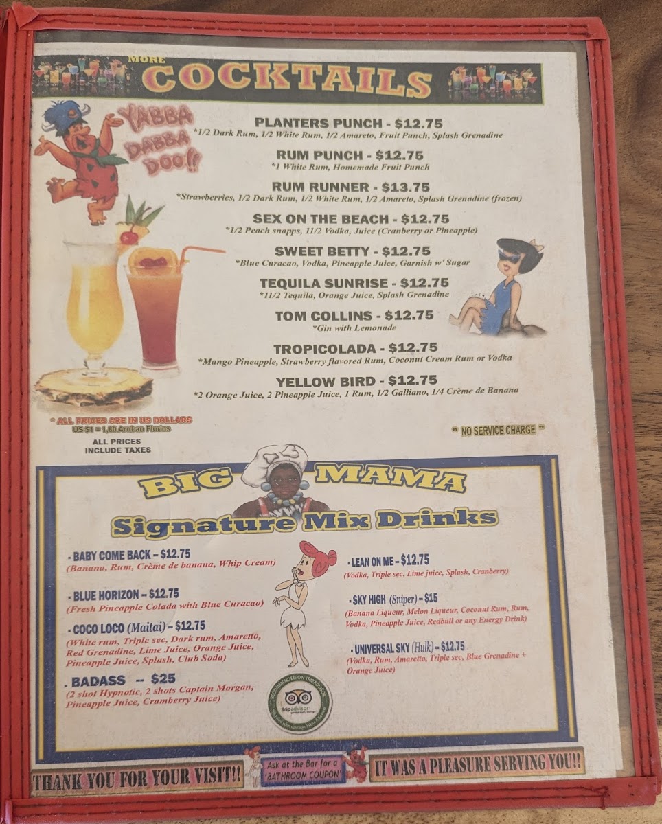 Menu Big Mama Grill-1