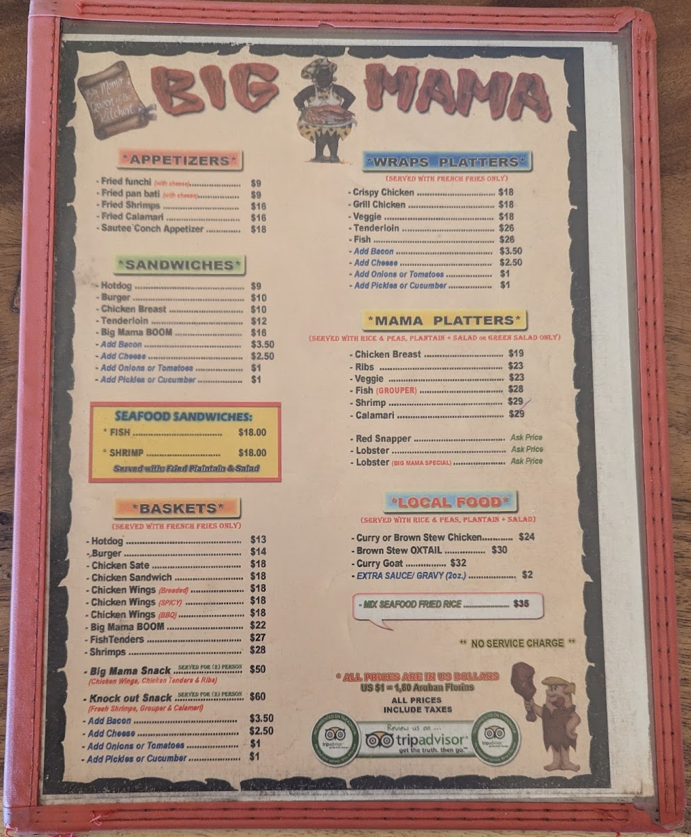 Menu Big Mama Grill-7