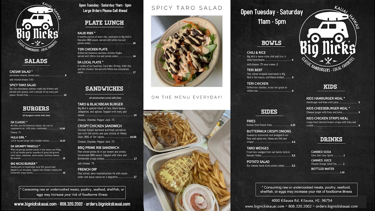 Menu Big Nick's-2