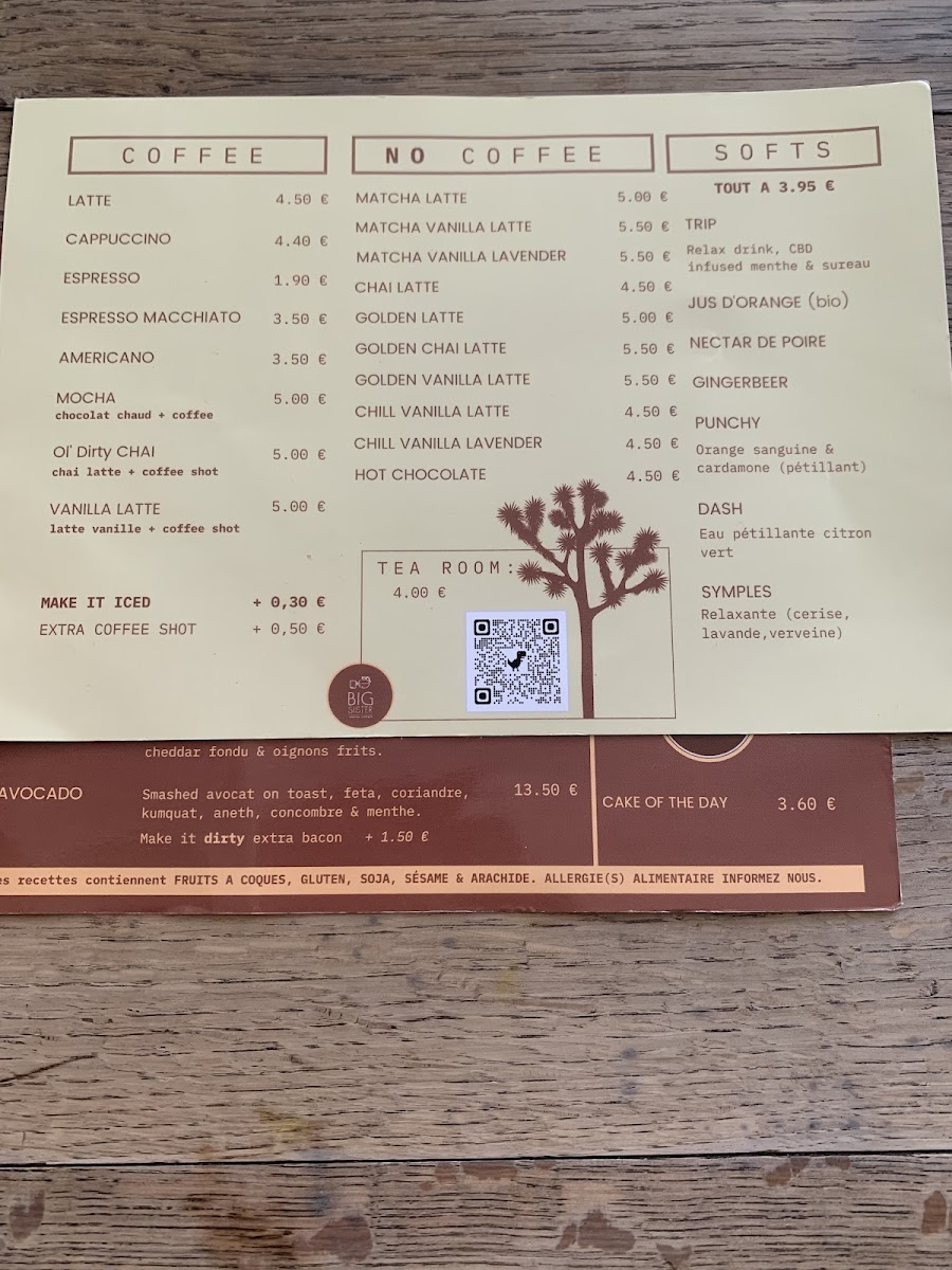 Menu Big Sister-2
