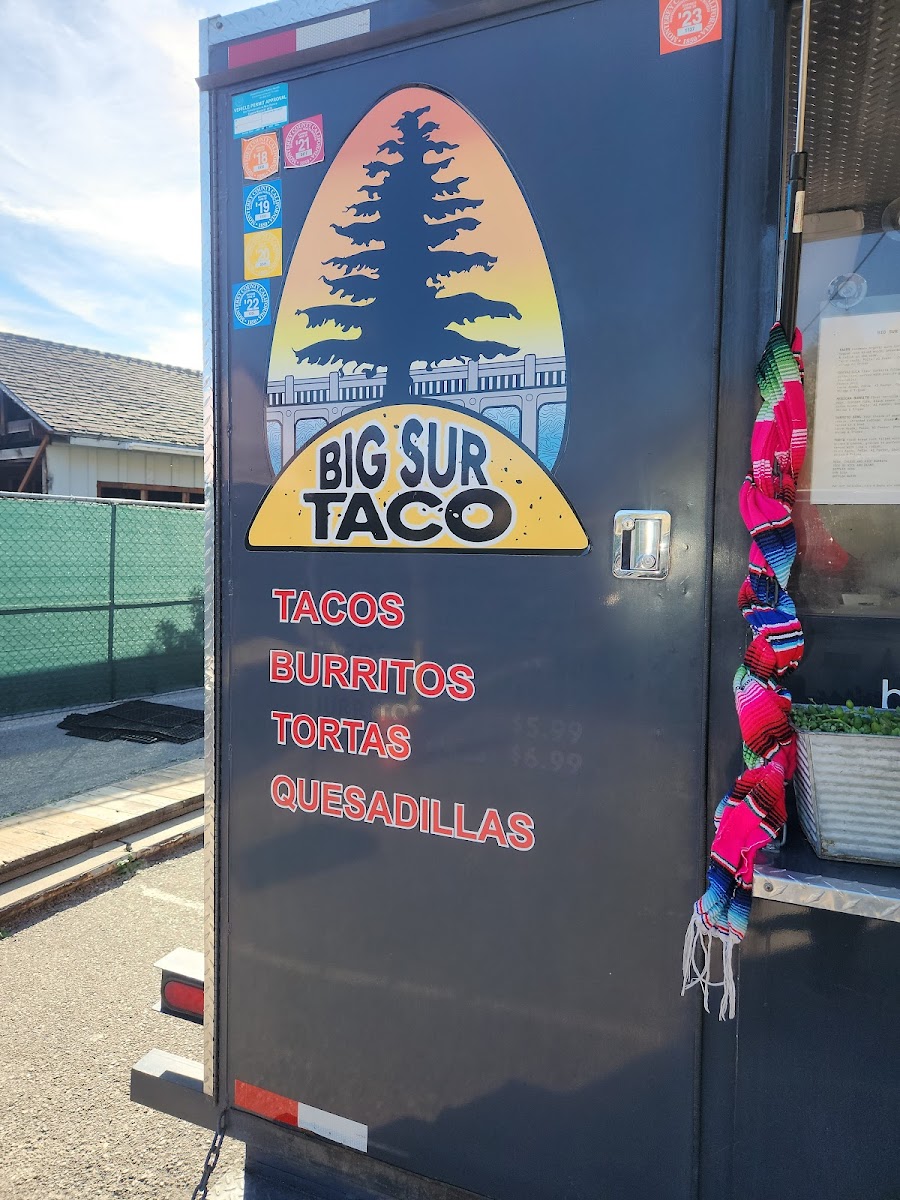Menu Big Sur Taco Truck-3