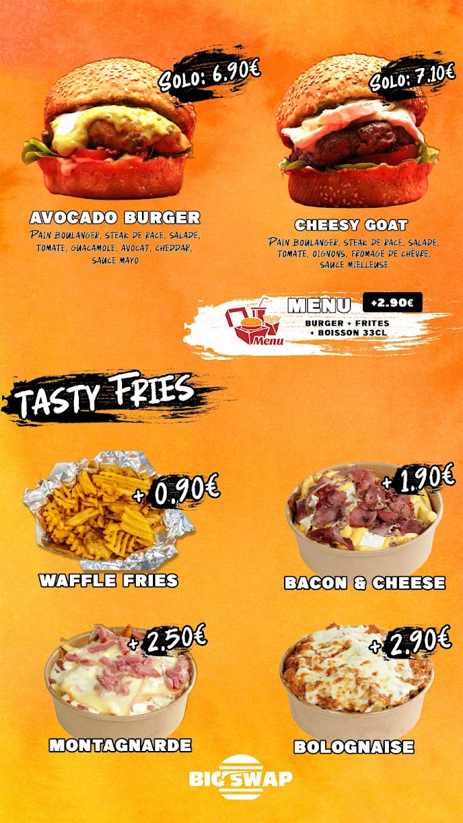 Menu Big Swap Bethune-2