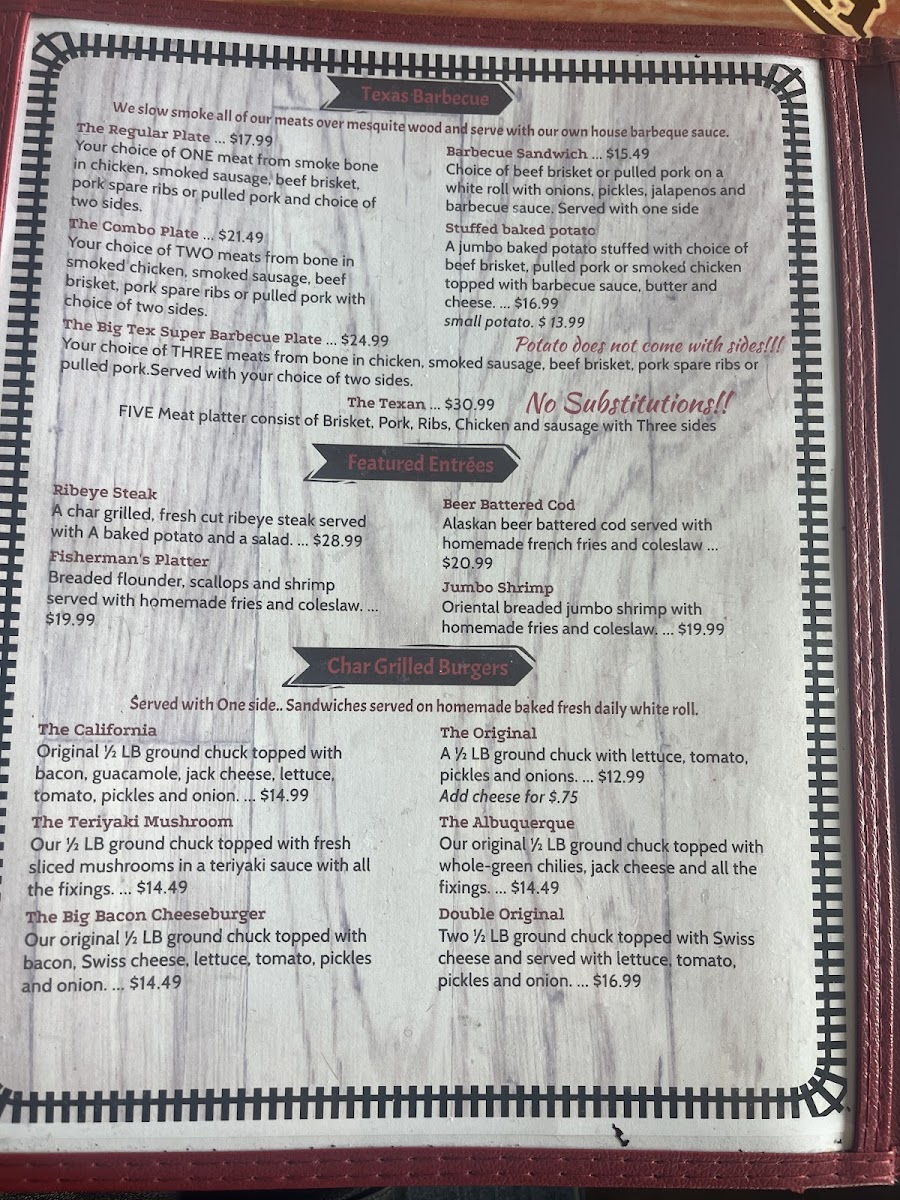 Menu Big Tex Bbq-10