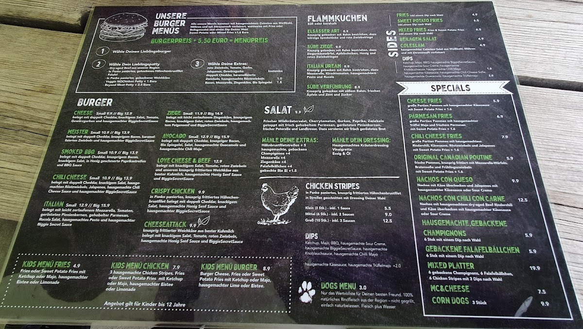 Menu Biggie B Bremen-10
