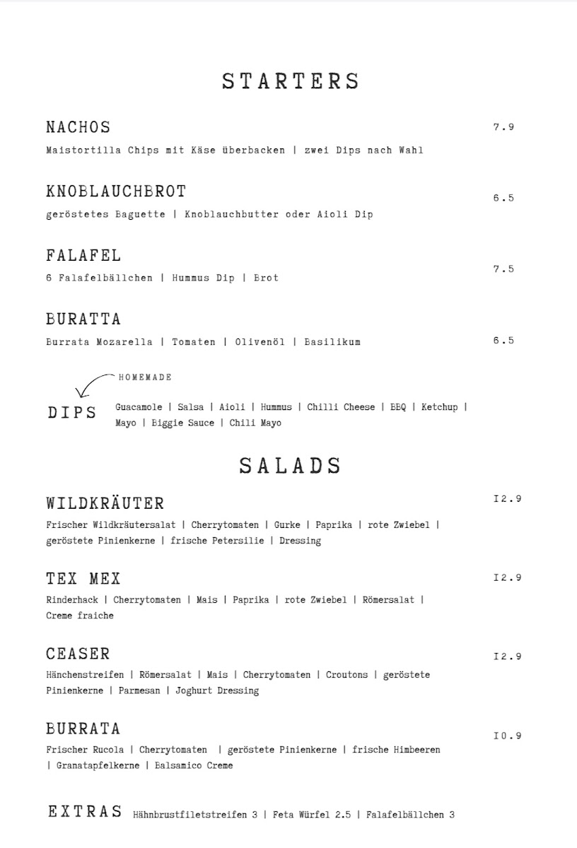 Menu Biggie B Bremen-2