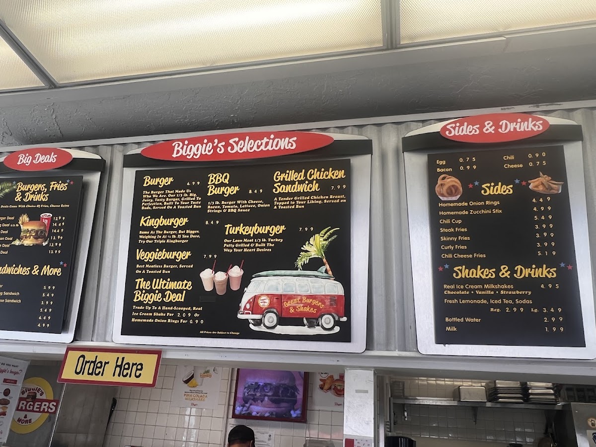 Menu Biggie's Burgers-10