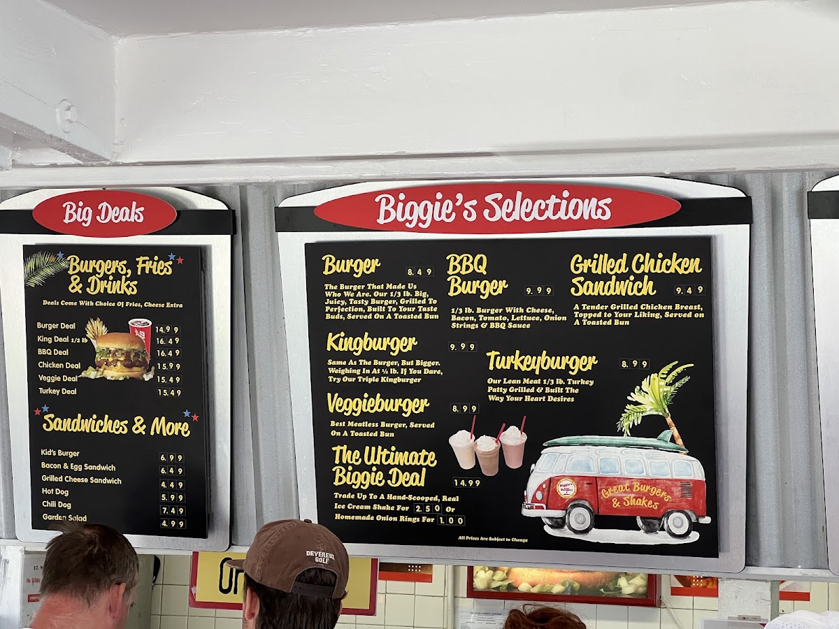 Menu Biggie's Burgers-2