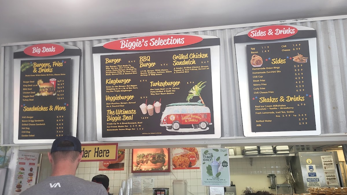 Menu Biggie's Burgers-3