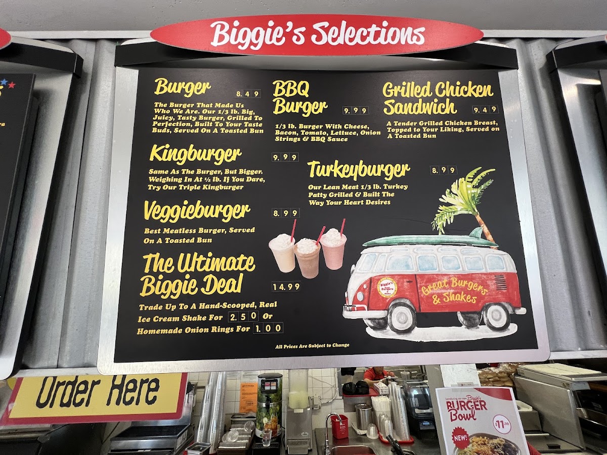 Menu Biggie's Burgers-4