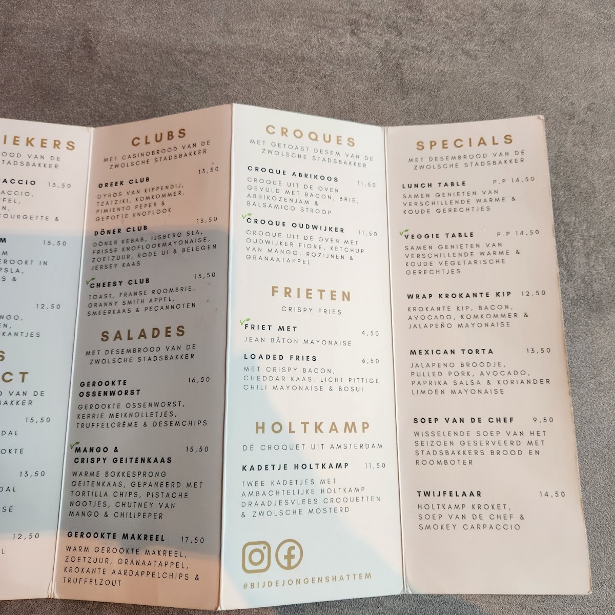 Menu Bij De Jongens – Restaurant In Hattem-5