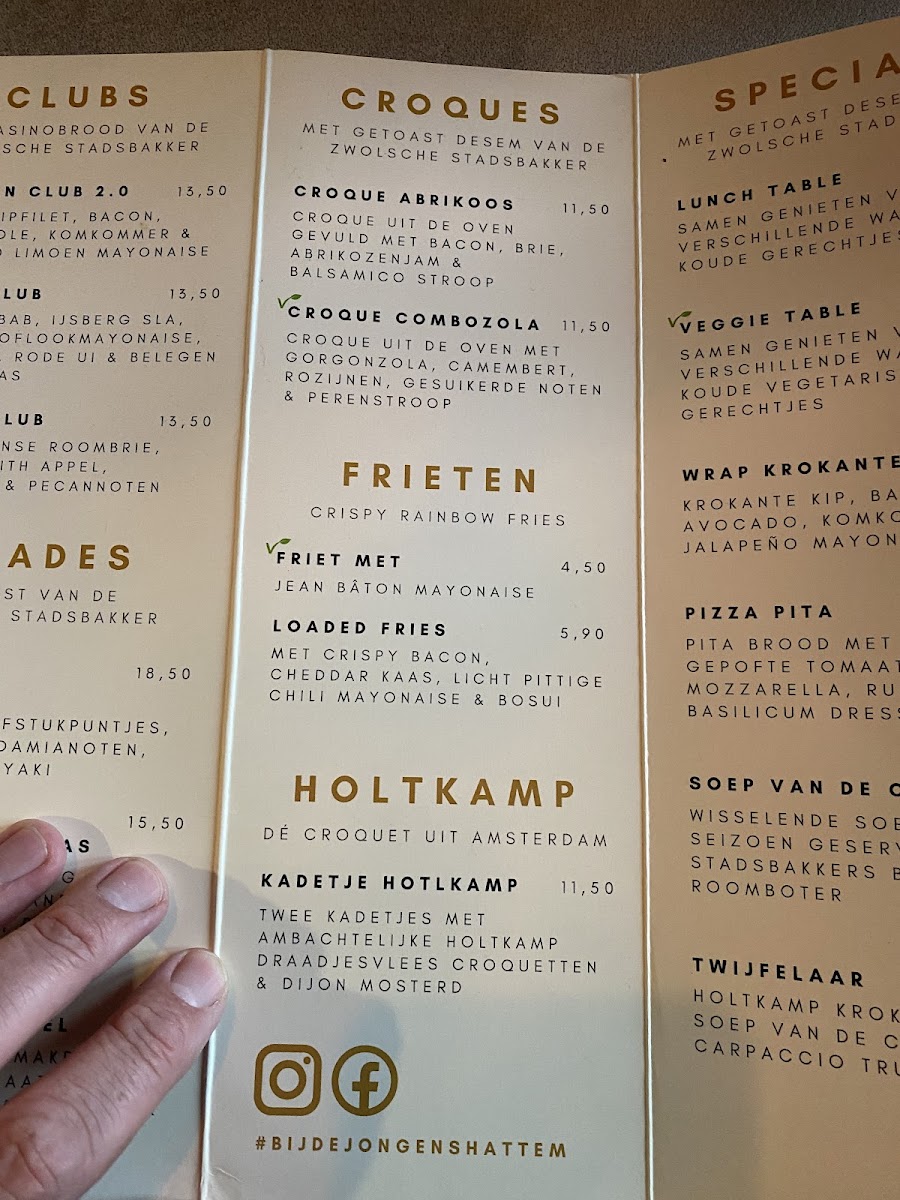 Menu Bij De Jongens – Restaurant In Hattem-7