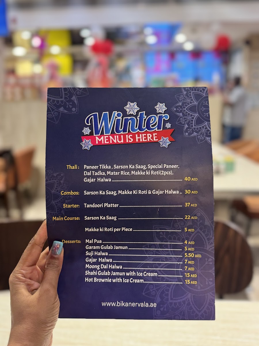 Menu Bikanervala-10