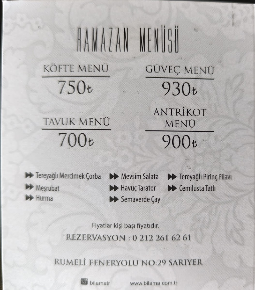 Menu Bilama Akçaabat Köfte-1