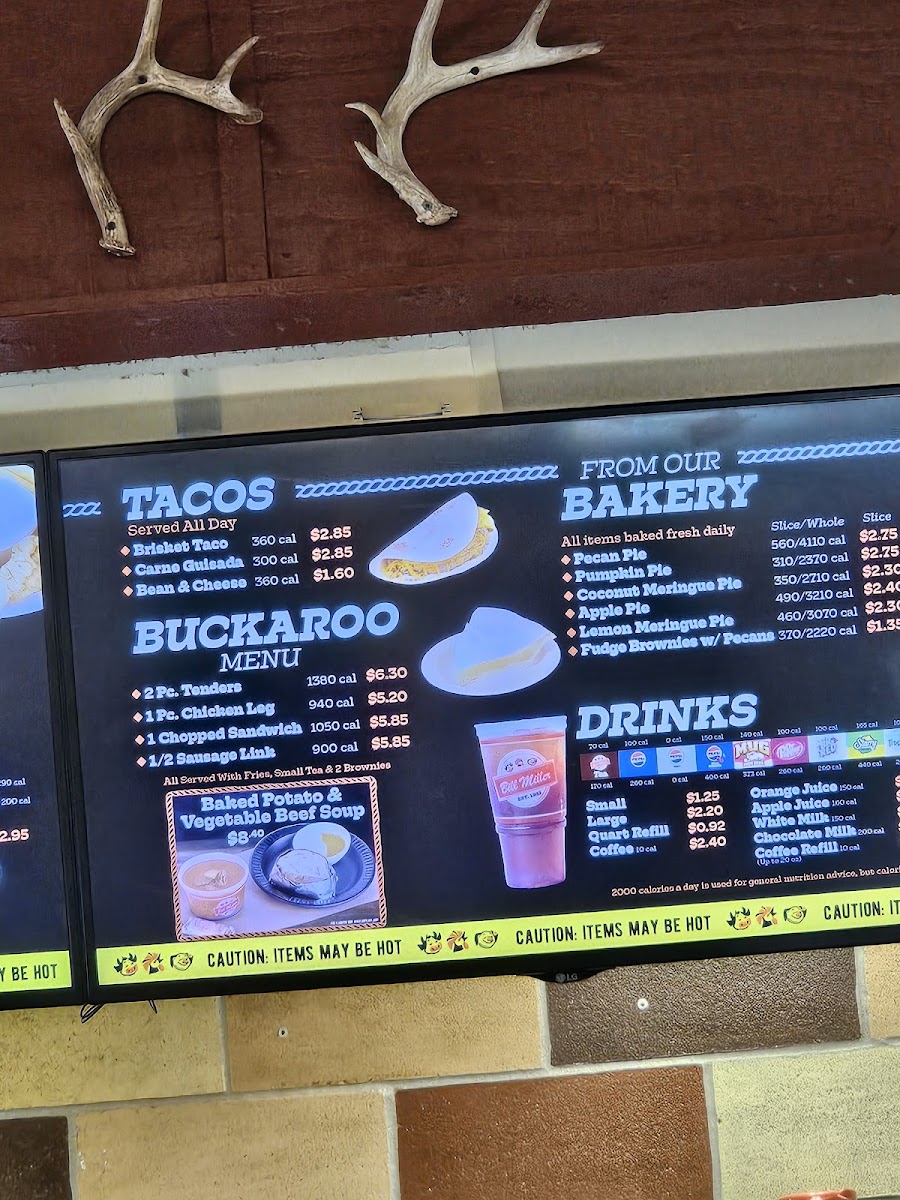 Menu Bill Miller Bbq-6