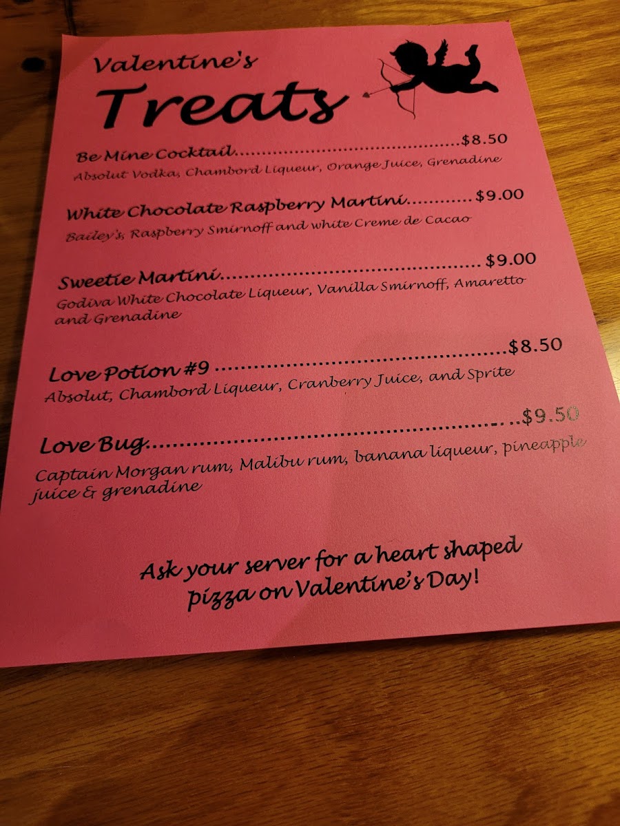 Menu Bill's Pizza & Pub North-3
