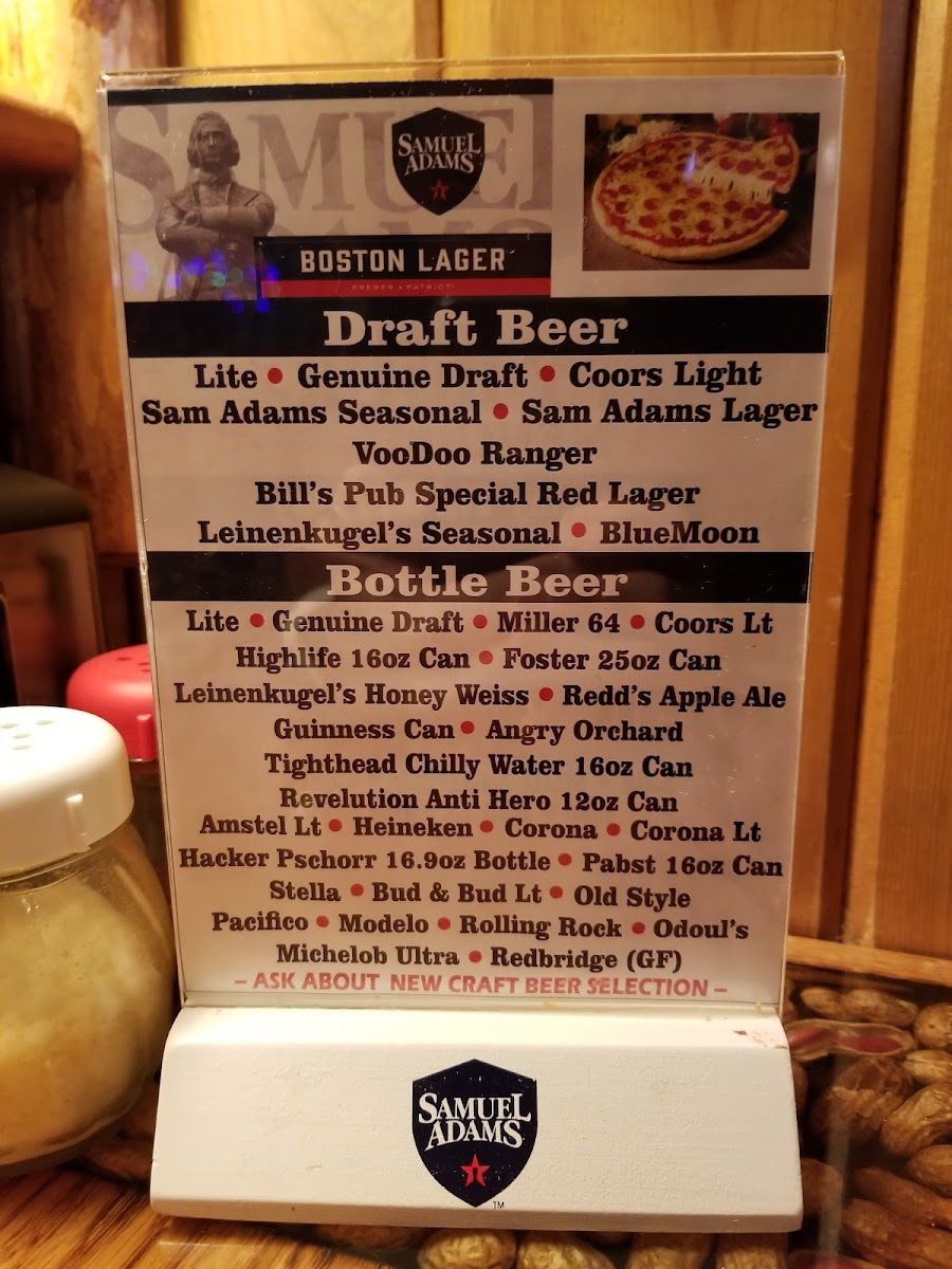 Menu Bill's Pizza & Pub North-6