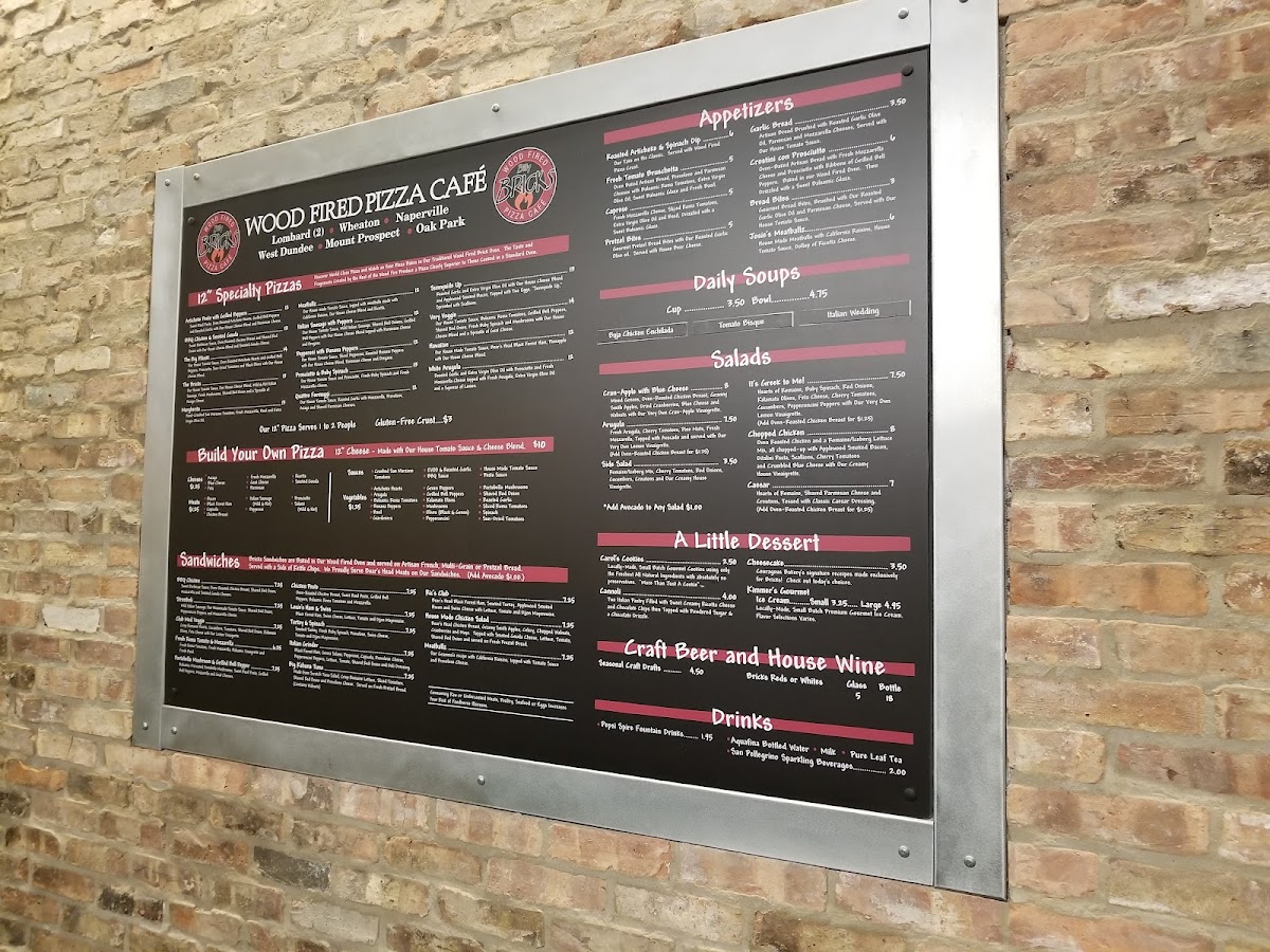 Menu Billy Bricks - Lombard Yorktown-10