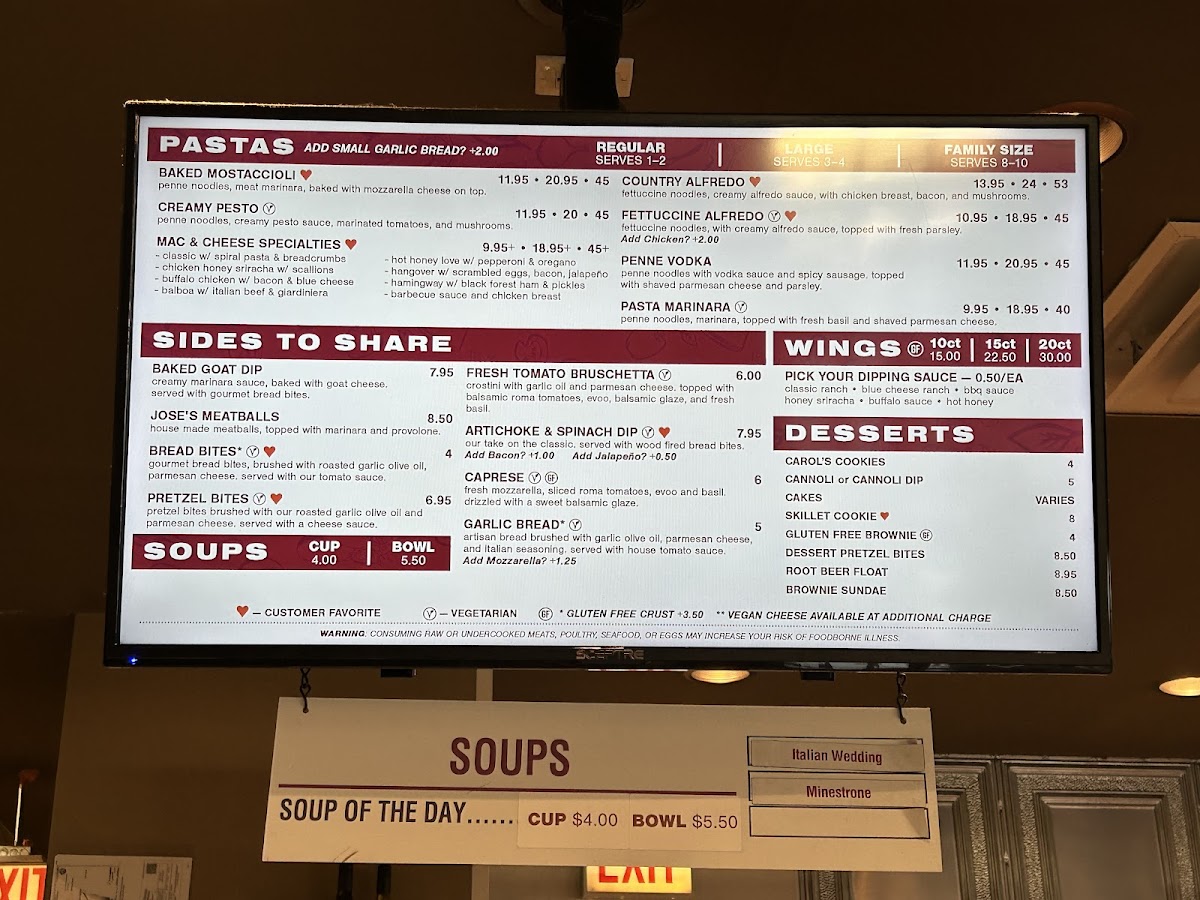 Menu Billy Bricks - Lombard Yorktown-4