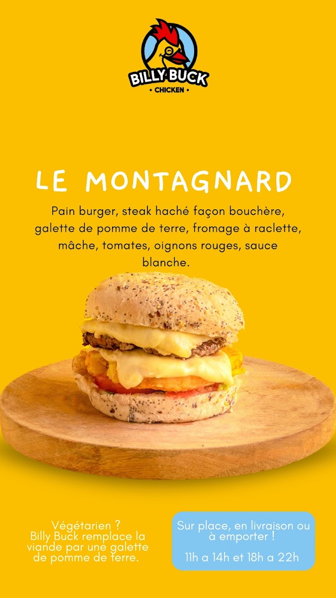 Menu Billy Buck Chicken La Montagne-10